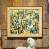 Valdi S. Maris (1919-1993)"Sun in Thicket" Oil on Canvas - Image 3