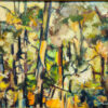 Valdi S. Maris (1919-1993)"Sun in Thicket" Oil on Canvas