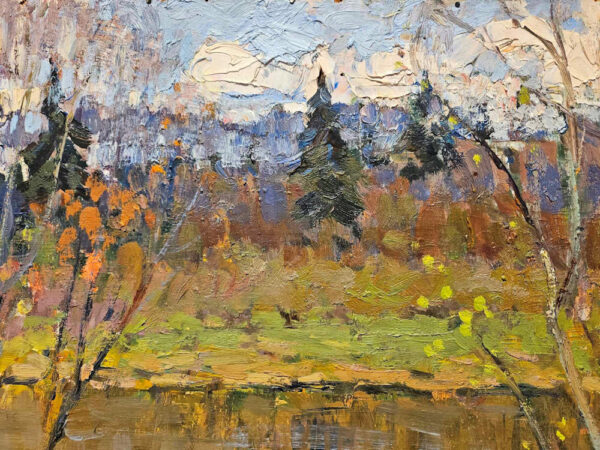 Valerian Mikhailovich Formozov (1921 - 2004) "River Vorya in Spring Time" - Image 10