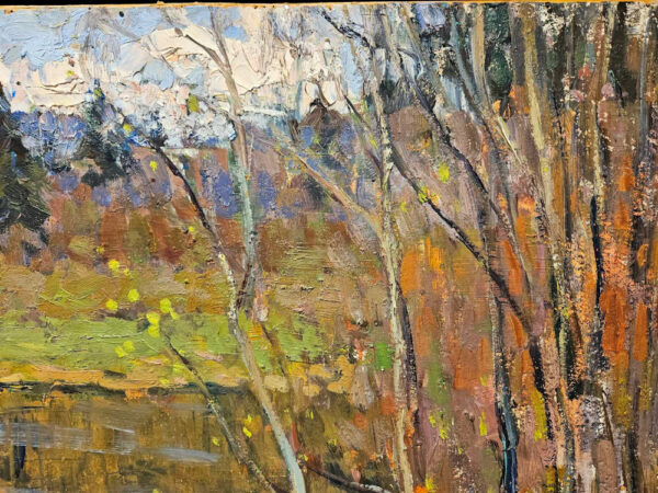 Valerian Mikhailovich Formozov (1921 - 2004) "River Vorya in Spring Time" - Image 12