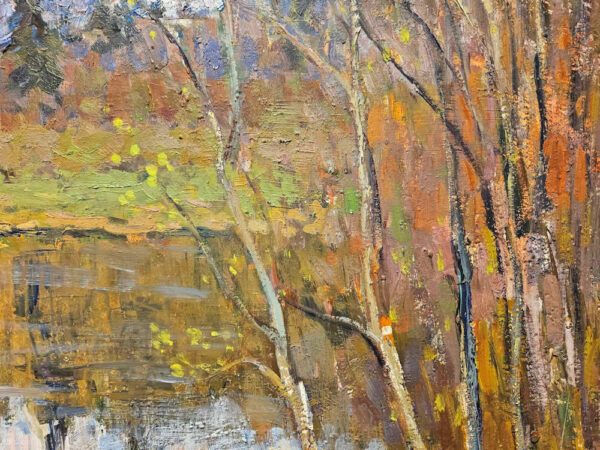 Valerian Mikhailovich Formozov (1921 - 2004) "River Vorya in Spring Time" - Image 13