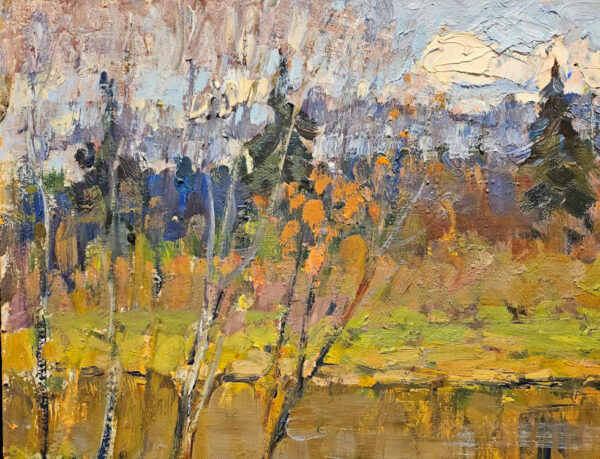 Valerian Mikhailovich Formozov (1921 - 2004) "River Vorya in Spring Time" - Image 8
