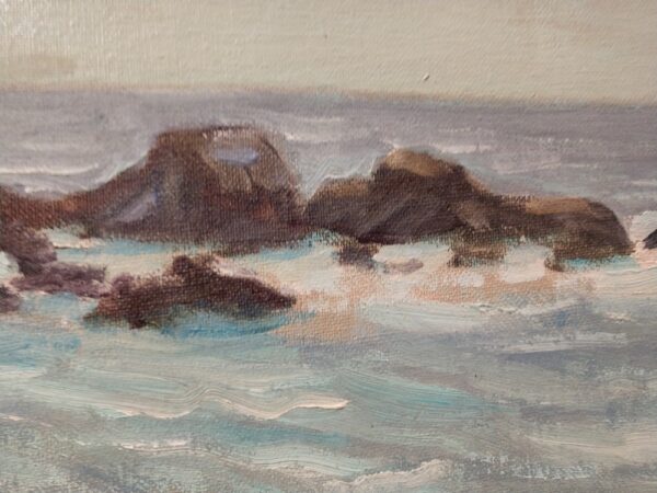 "The Restless Sea" Oil on Board by Walter Alexander Bailey (1894 - 1989) - Image 11