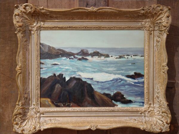 "The Restless Sea" Oil on Board by Walter Alexander Bailey (1894 - 1989) - Image 14