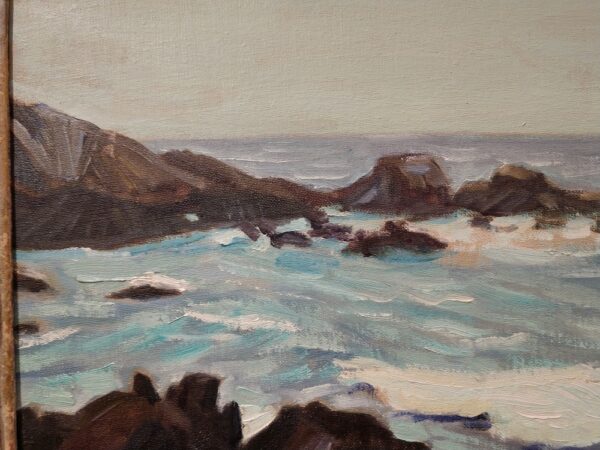"The Restless Sea" Oil on Board by Walter Alexander Bailey (1894 - 1989) - Image 4
