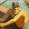 “Toilers of the Sea” by Walter Kohn (1886-1964) Oil on Canvas - Image 12
