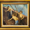 “Toilers of the Sea” by Walter Kohn (1886-1964) Oil on Canvas - Image 2