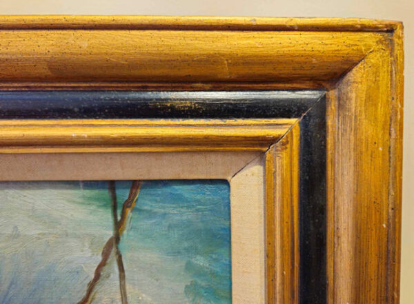 “Toilers of the Sea” by Walter Kohn (1886-1964) Oil on Canvas - Image 20