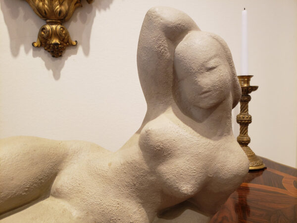 "Reclining Nude" Sculpture by Waylande Gregory (1905-1971) - Image 4