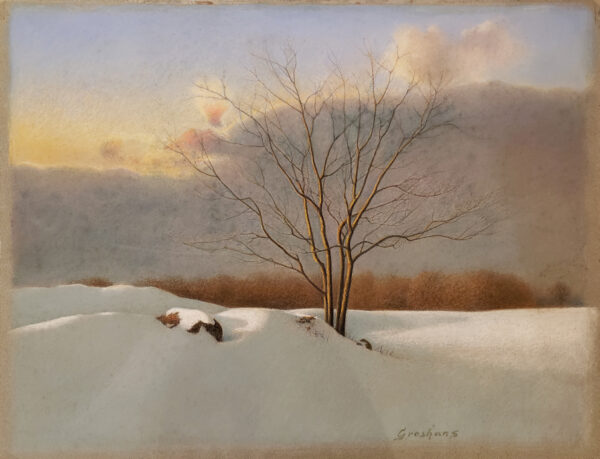 Winter Landscape II by Werner Groshans NA, (1913-1986) - Image 6