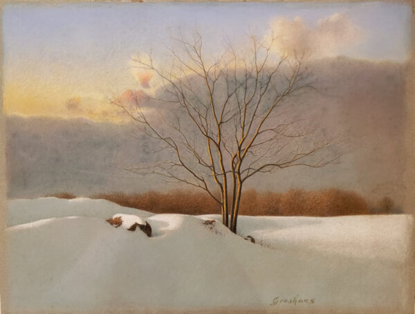 Winter Landscape II by Werner Groshans NA, (1913-1986) - Image 7