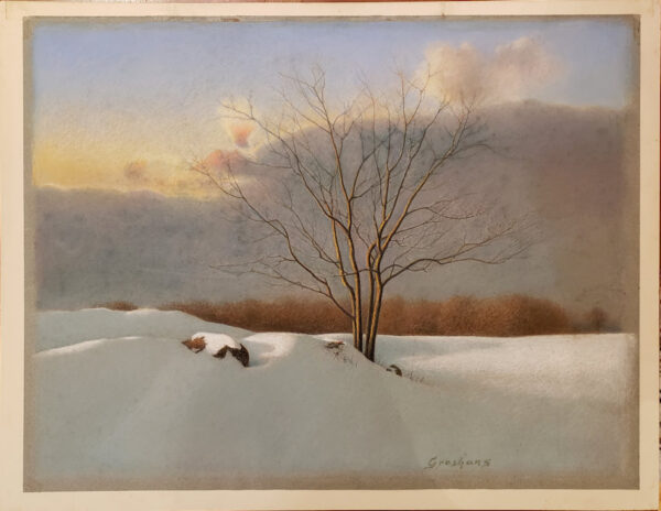 Winter Landscape II by Werner Groshans NA, (1913-1986) - Image 8