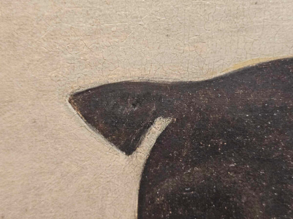 William Barraud (1810 - 1850) Attributed A Dark Bay Hunter in Landscape Portrait - Image 16