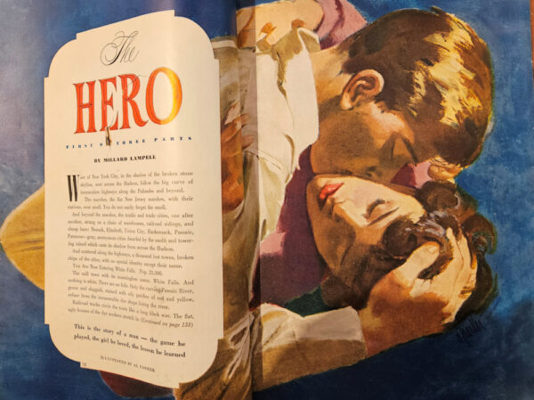 Al Charles Parker (1906 - 1985) "The Hero" Oil on Board. - Image 11