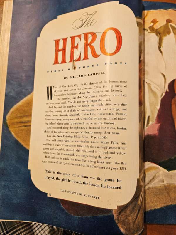 Al Charles Parker (1906 - 1985) "The Hero" Oil on Board. - Image 15