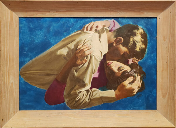 Al Charles Parker (1906 - 1985) "The Hero" Oil on Board. - Image 2