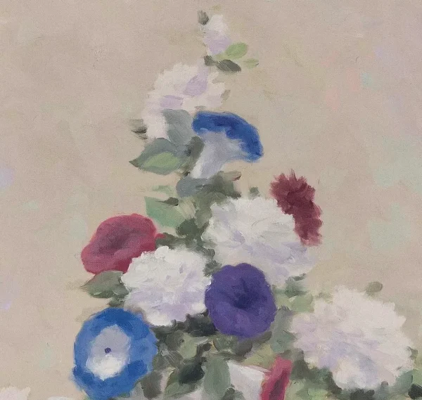 Previous Item #AT-0465   "Floral with Two Vases" Oil on Canvas by Andre Gisson (1921 - 2003) - Image 4