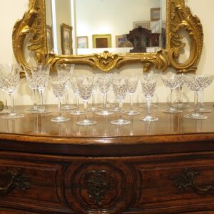 Baccarat Burgos Pattern Stemware Set for Eight