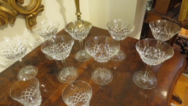 Baccarat Burgos Pattern Stemware Set for Eight - Image 5