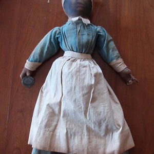 Rare Black Litho Cloth Aunt Jemima Rag Doll Circa 1900