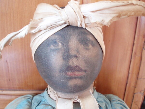 Rare Black Litho Cloth Aunt Jemima Rag Doll Circa 1900 - Image 3