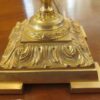 Pair Crystal Martin Benito Neapolitan Gilt Bronze Lamps - Image 11