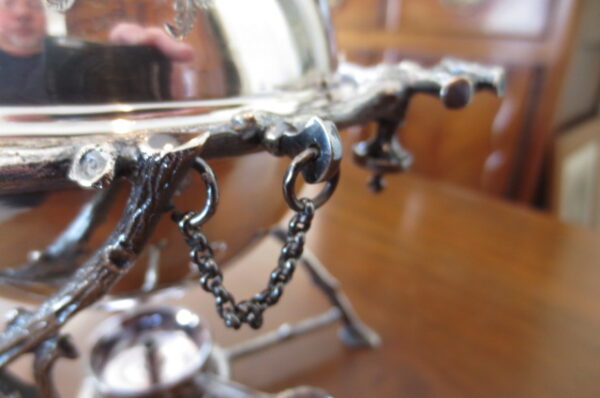 Fenton Brothers LTD. Silver Egg Coddler Sheffield England. Circa 1880's. - Image 11