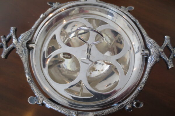 Fenton Brothers LTD. Silver Egg Coddler Sheffield England. Circa 1880's. - Image 13