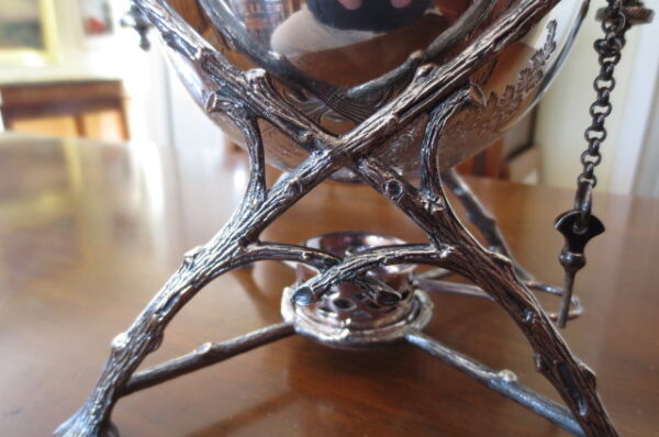 Fenton Brothers LTD. Silver Egg Coddler Sheffield England. Circa 1880's. - Image 15