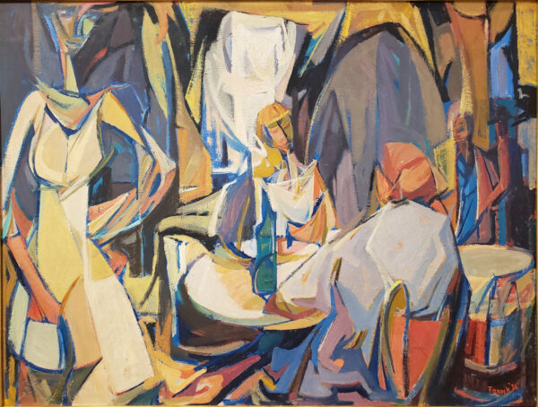 “Boulevard Café” by Frank Ward Kent (1912 - 1977)