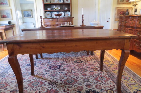 Late 18th Century French Petite Desk in Solid Cherry. - Image 8