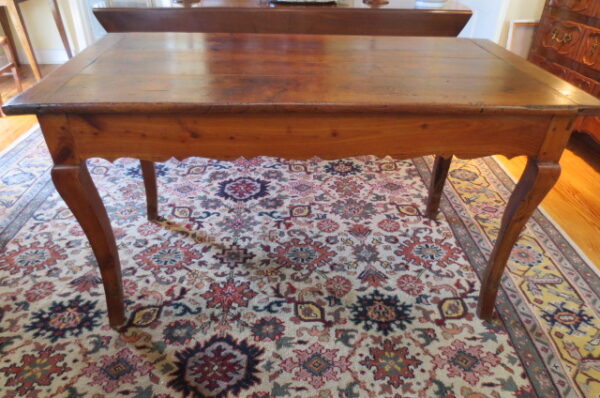 Late 18th Century French Petite Desk in Solid Cherry. - Image 9