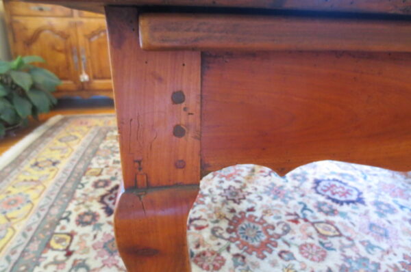 Late 18th Century French Petite Desk in Solid Cherry. - Image 13
