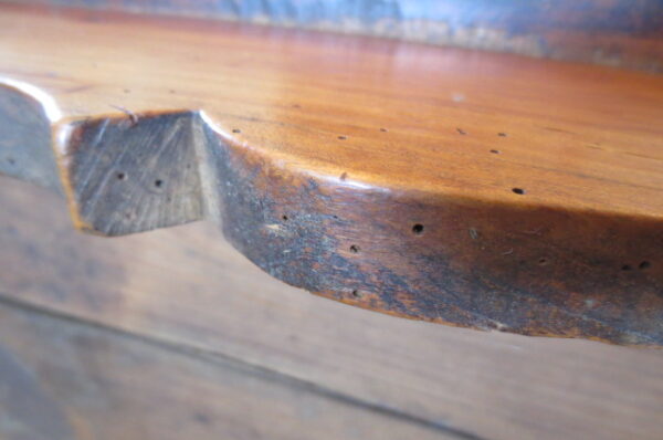 Late 18th Century French Petite Desk in Solid Cherry. - Image 15