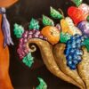 "Bowl of Fruit" Reverse Painted on Glass by Milton Bond (1918 - 2010) - Image 4