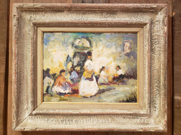 "Street Venders" by John Cordich (1898-1972) - Image 3