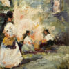 "Street Venders" by John Cordich (1898-1972) - Image 6