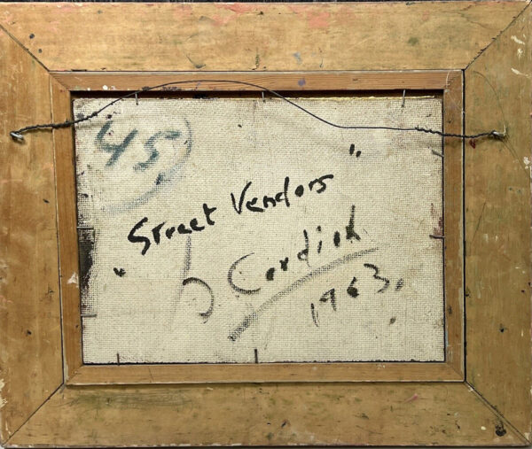 "Street Venders" by John Cordich (1898-1972) - Image 13