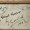 "Street Venders" by John Cordich (1898-1972) - Image 14