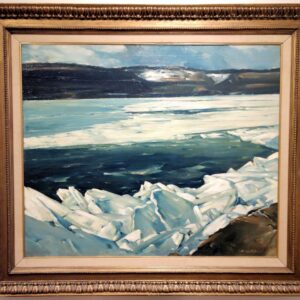 "Winter" Oil on Canvas by Justus Pfeiffen (1889 - 1937)