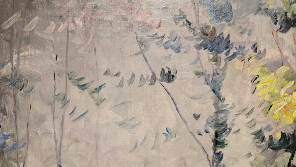 Leon Dabo, NA(1864-1960) "Upstate New York, 1941" Oil on Canvas - Image 12