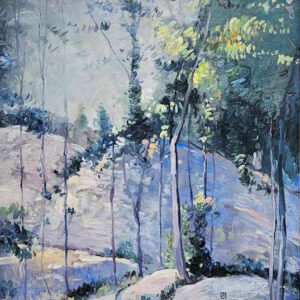 Leon Dabo, NA(1864-1960) "Upstate New York, 1941" Oil on Canvas