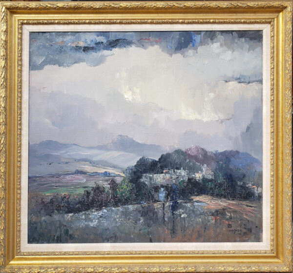 "Landscape, 1942" by Leon Dabo, NA(1864-1960) - Image 2