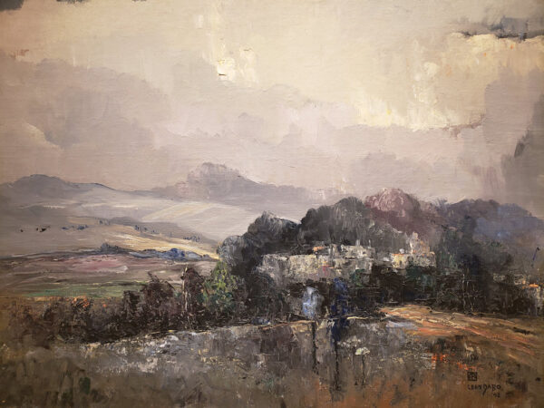 "Landscape, 1942" by Leon Dabo, NA(1864-1960) - Image 5