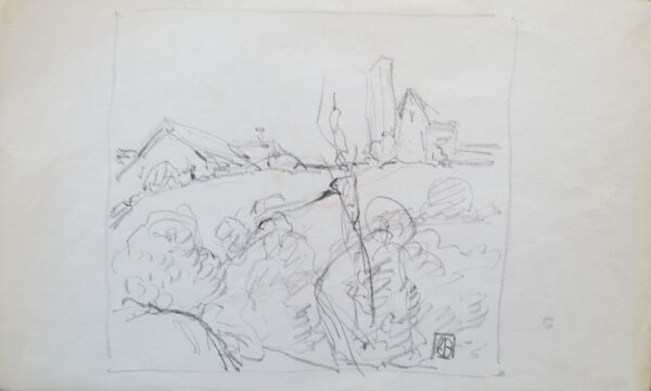 Leon Dabo Drawings Unframed - Image 10