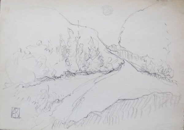 Leon Dabo Drawings Unframed - Image 3