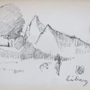 Leon Dabo Drawings Unframed