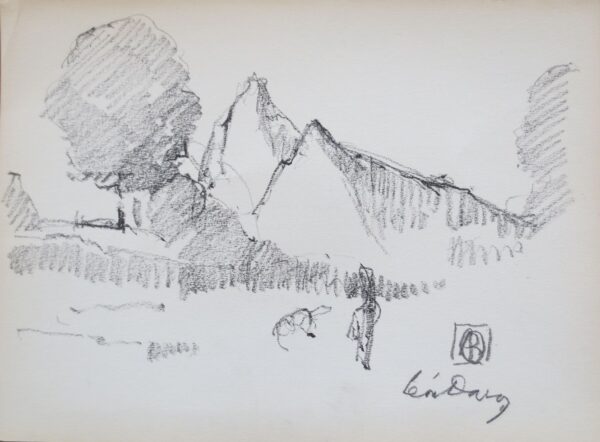 Leon Dabo Drawings Unframed