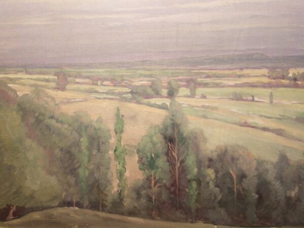 "Woodstock New York 1890's" Oil on Canvas by Leon Dabo, NA(1864-1960)