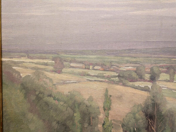 "Woodstock New York 1890's" Oil on Canvas by Leon Dabo, NA(1864-1960) - Image 4